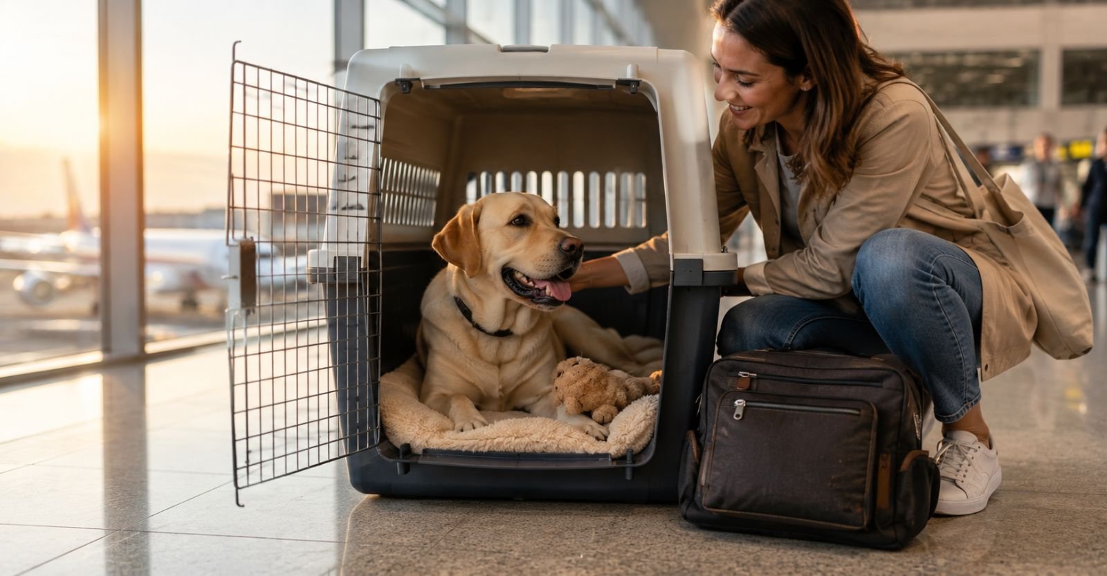 How to Reduce Your Pet’s Stress During Air Travel