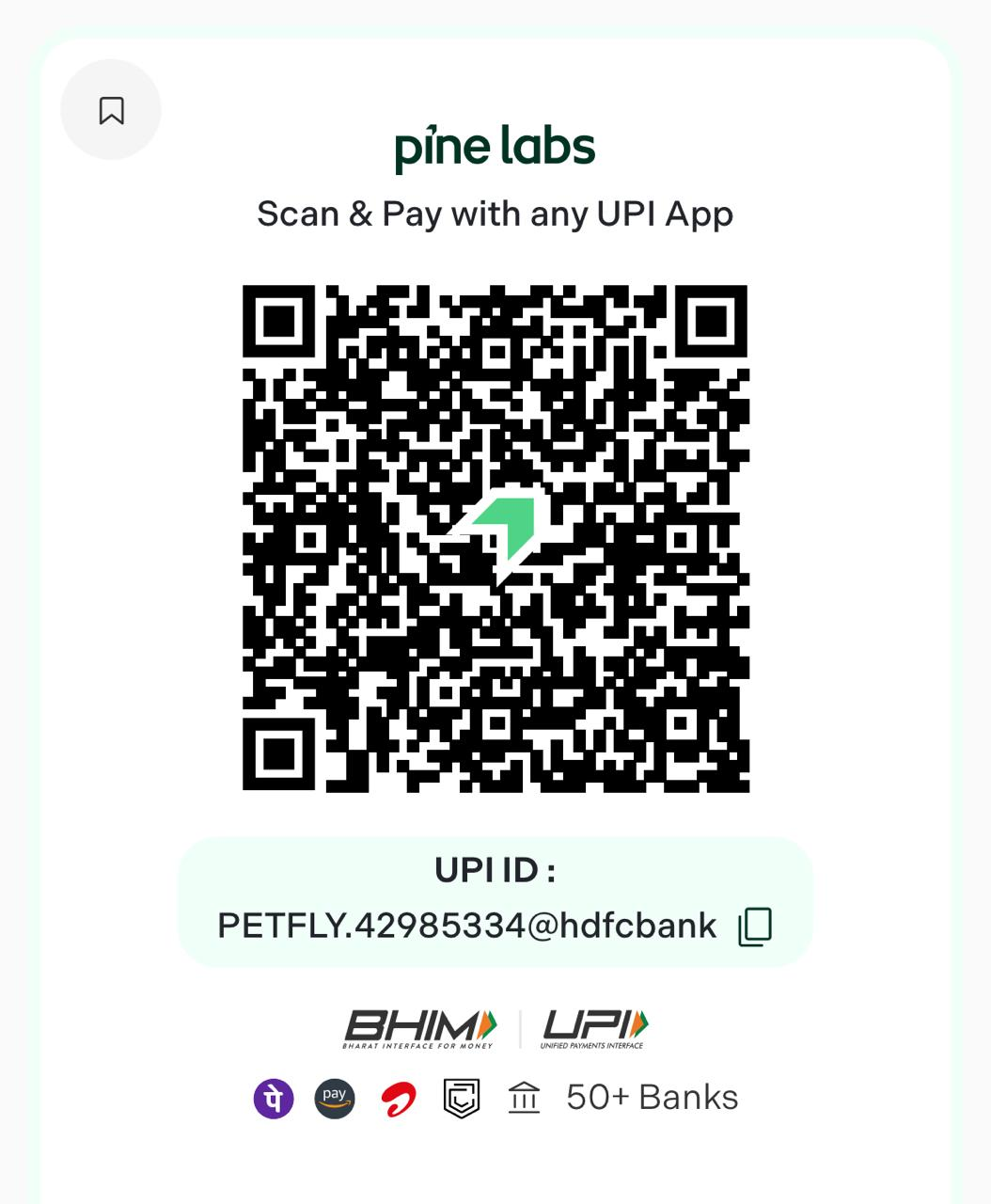 Scan to Pay via UPI